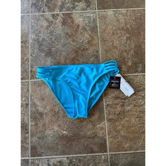 Salt & Cove Salt Strappy-Side Hipster Bikini Bottom
Size Small Aqua - Picture 1 of 8